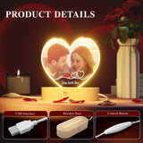 Customized Memorial Night Lights - Love Lights