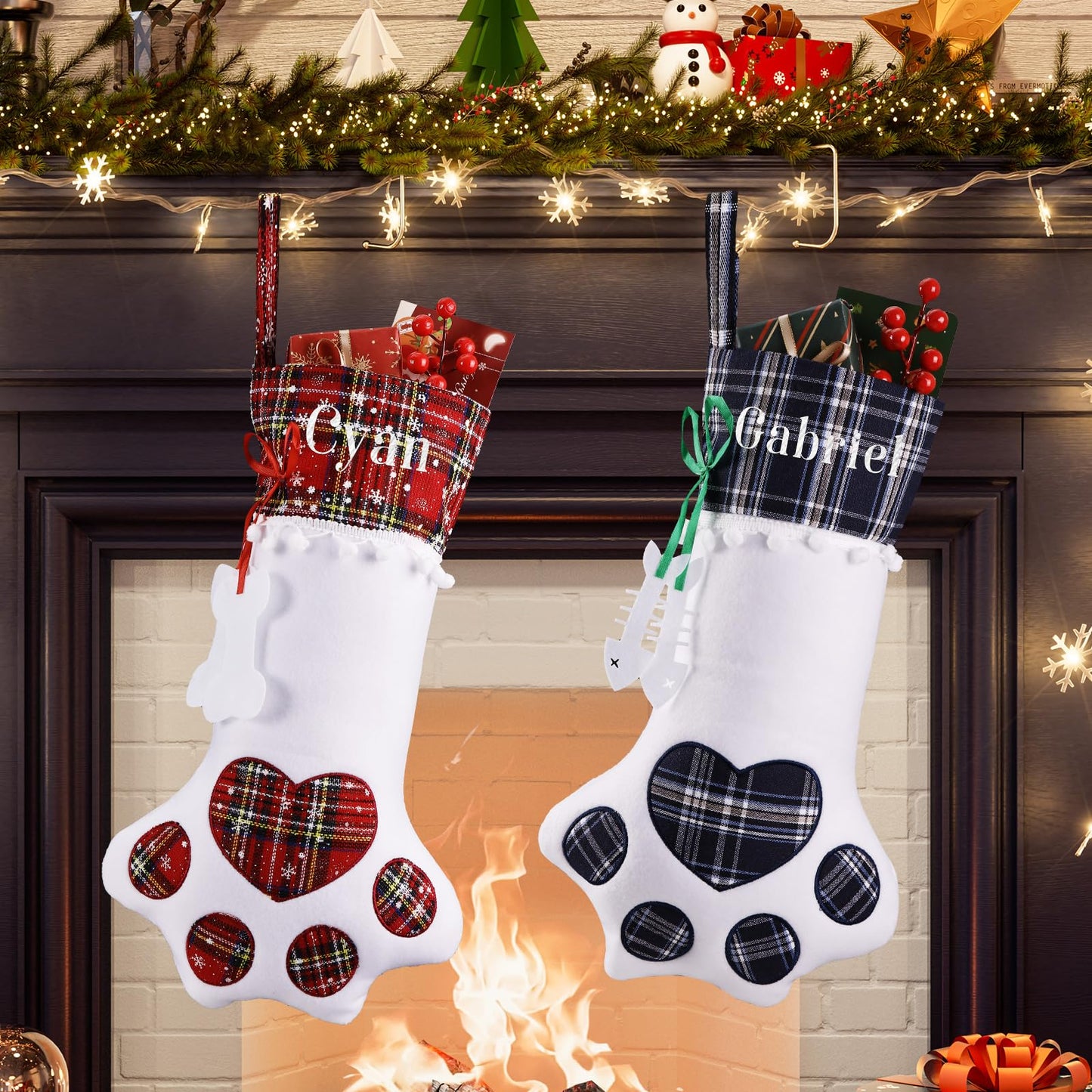 Personalized Dog Christmas Stocking