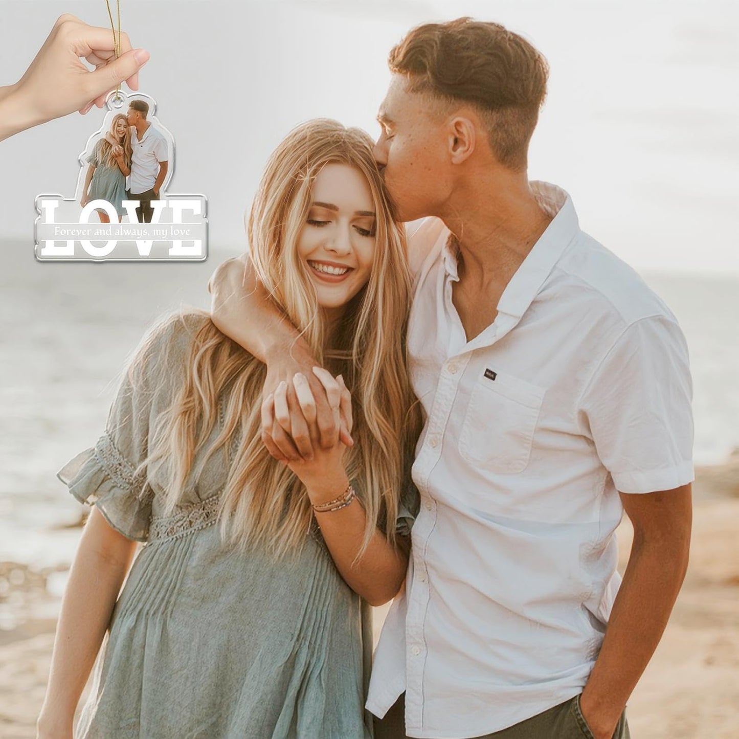 LOVE Picture Custom Personalized Jewelry Pendant 2025