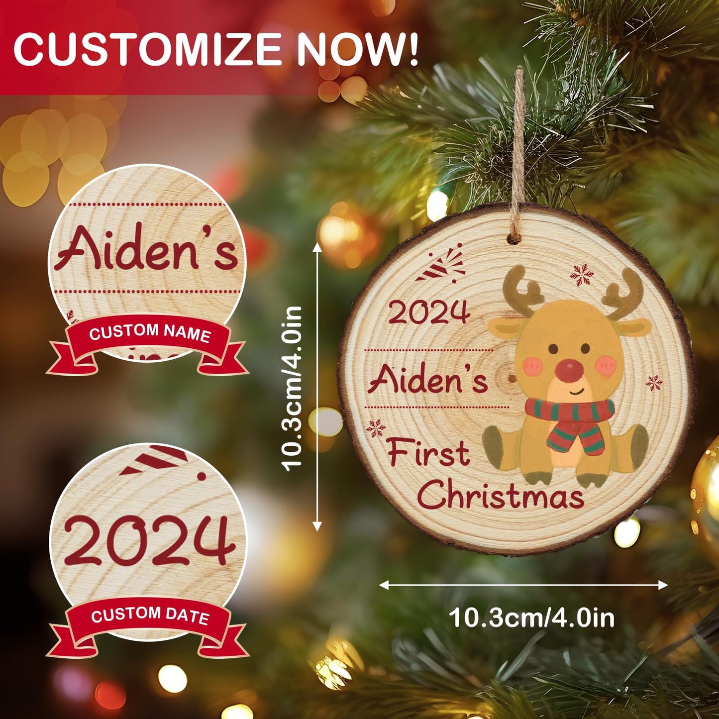 Personalized Christmas Ornament