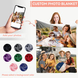 Custom Blanket - Custom Blanket with Photos - 2 Photos