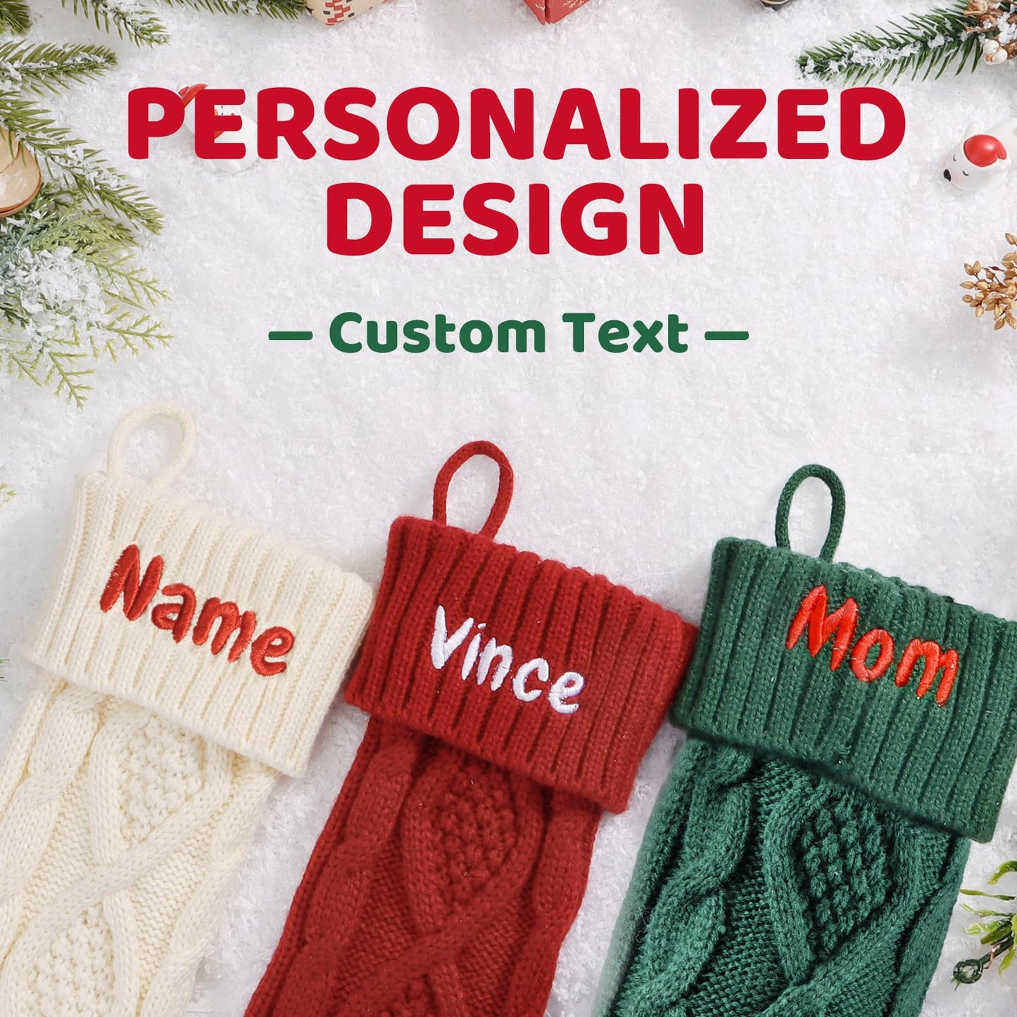 Personalized Christmas Stockings