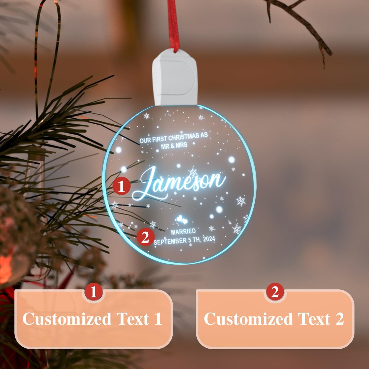 Personalized Christmas Ornaments