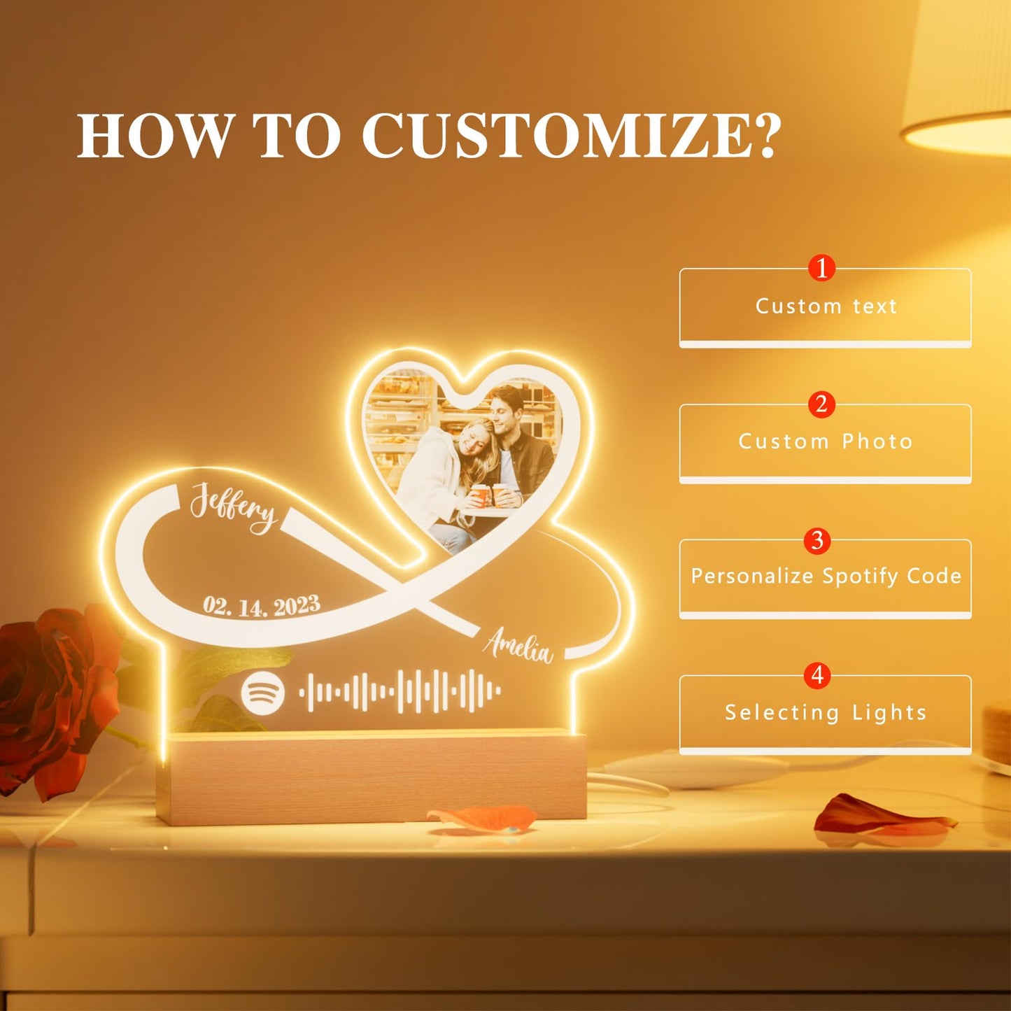 Custom Personalized Spotify Music Plaques