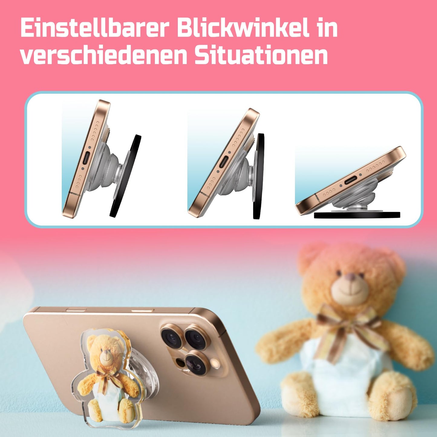 Customized Personalized Phone Holder for All Phones Creative Gifts