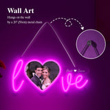 Personalized Photo Name Date Dimmable LED Neon Signs