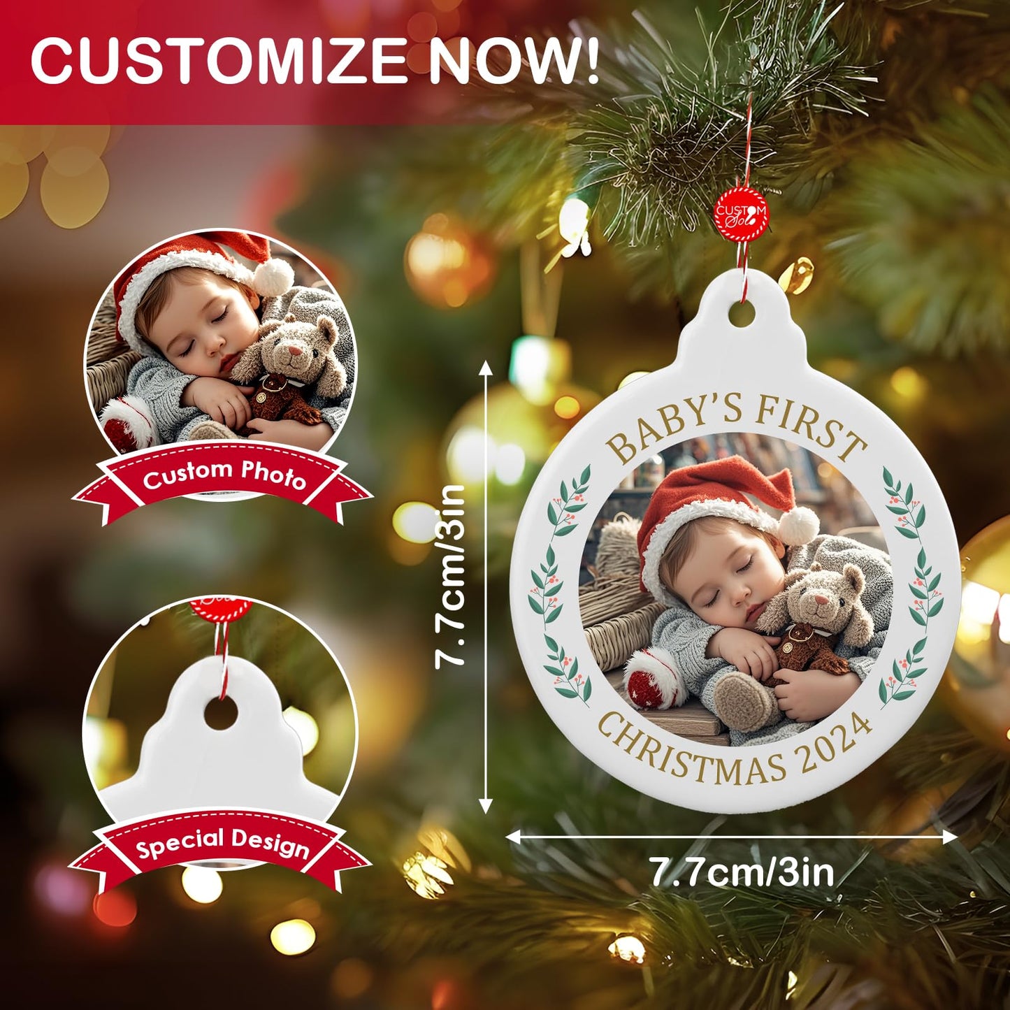 Personalized Christmas Ornament