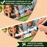 Custom Personalized Christmas Ornaments 2025 - with Picture Words