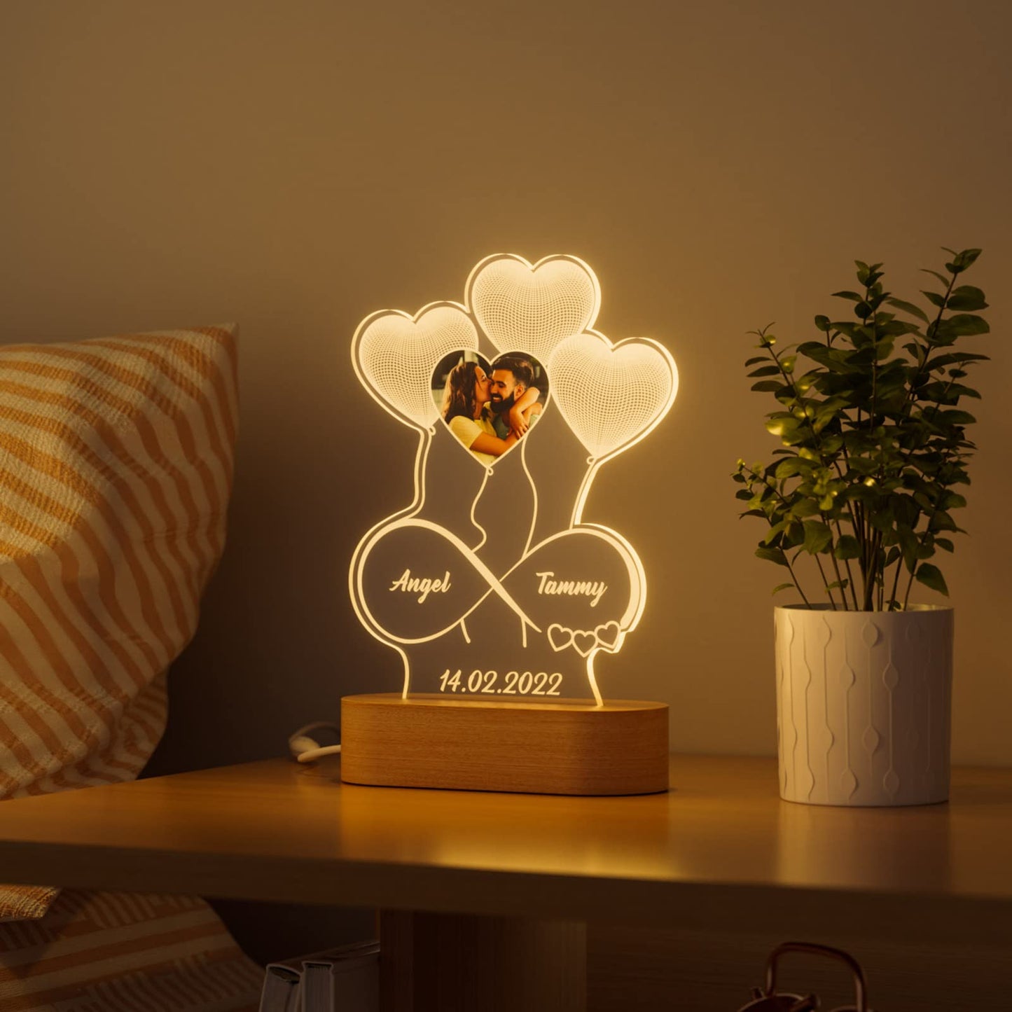 Customized Photo Night Light