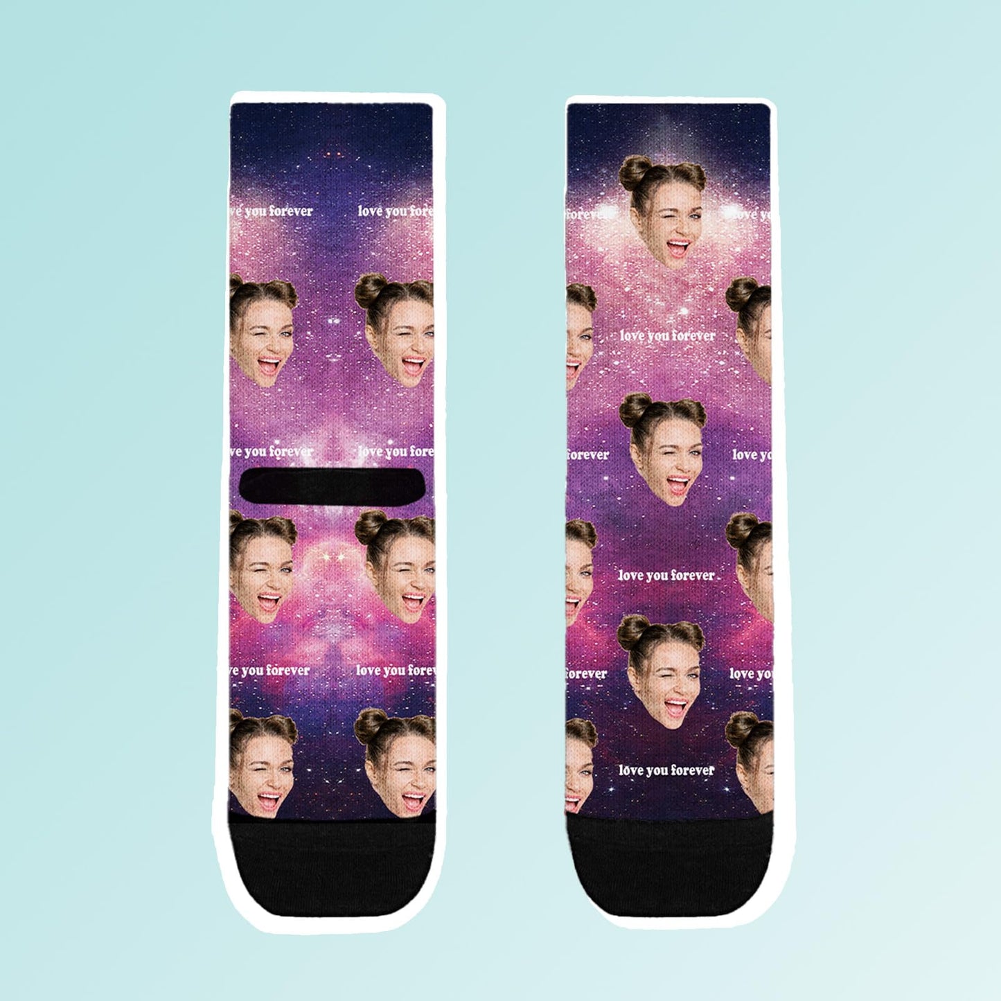 Custom Socks with Photo - Unique Valentines Day Gift for Boyfriend or Girlfriend