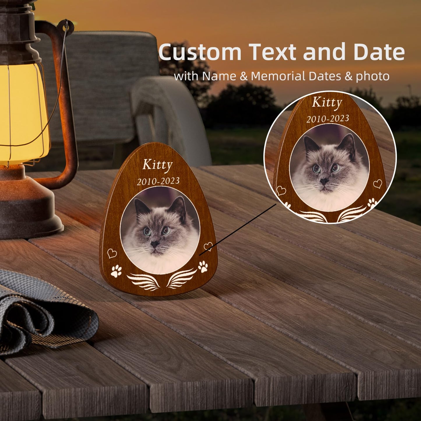 Personalized Pet Memorial Wind Chimes