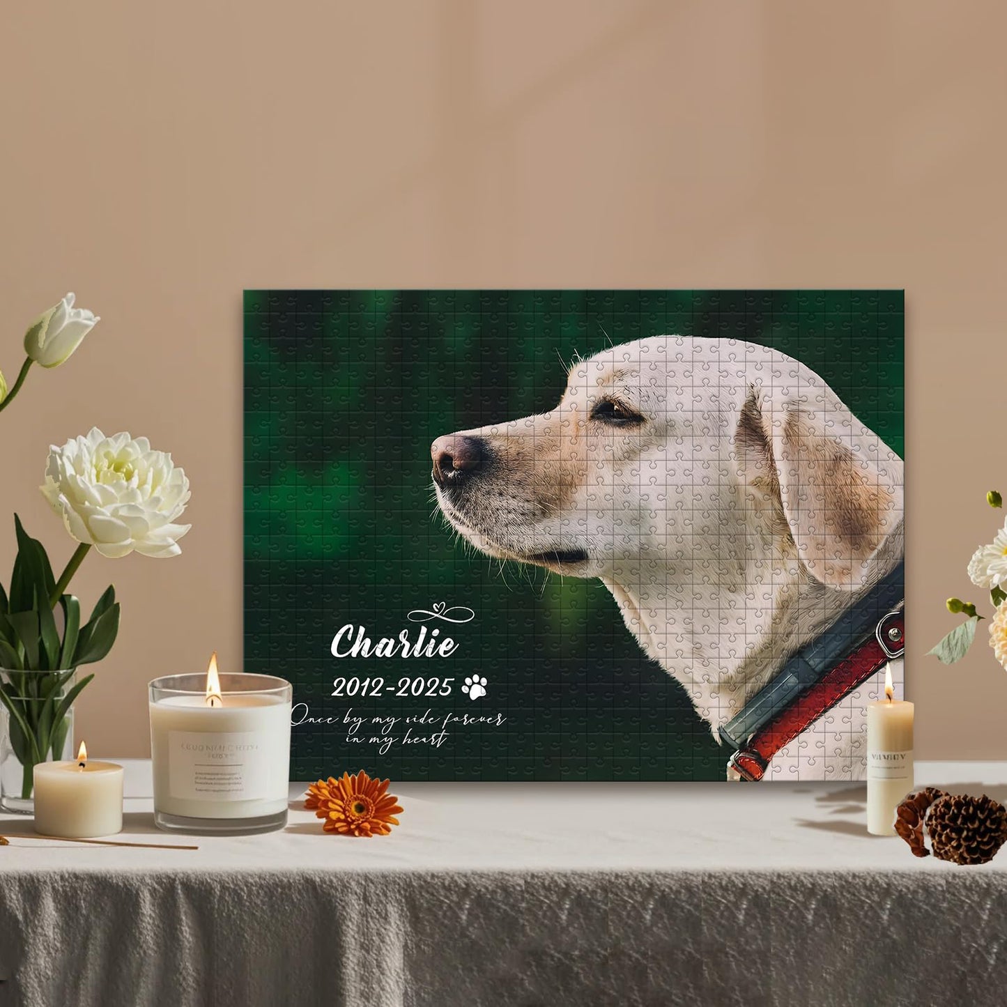 Custom Personalized Wooden Puzzle with Photo