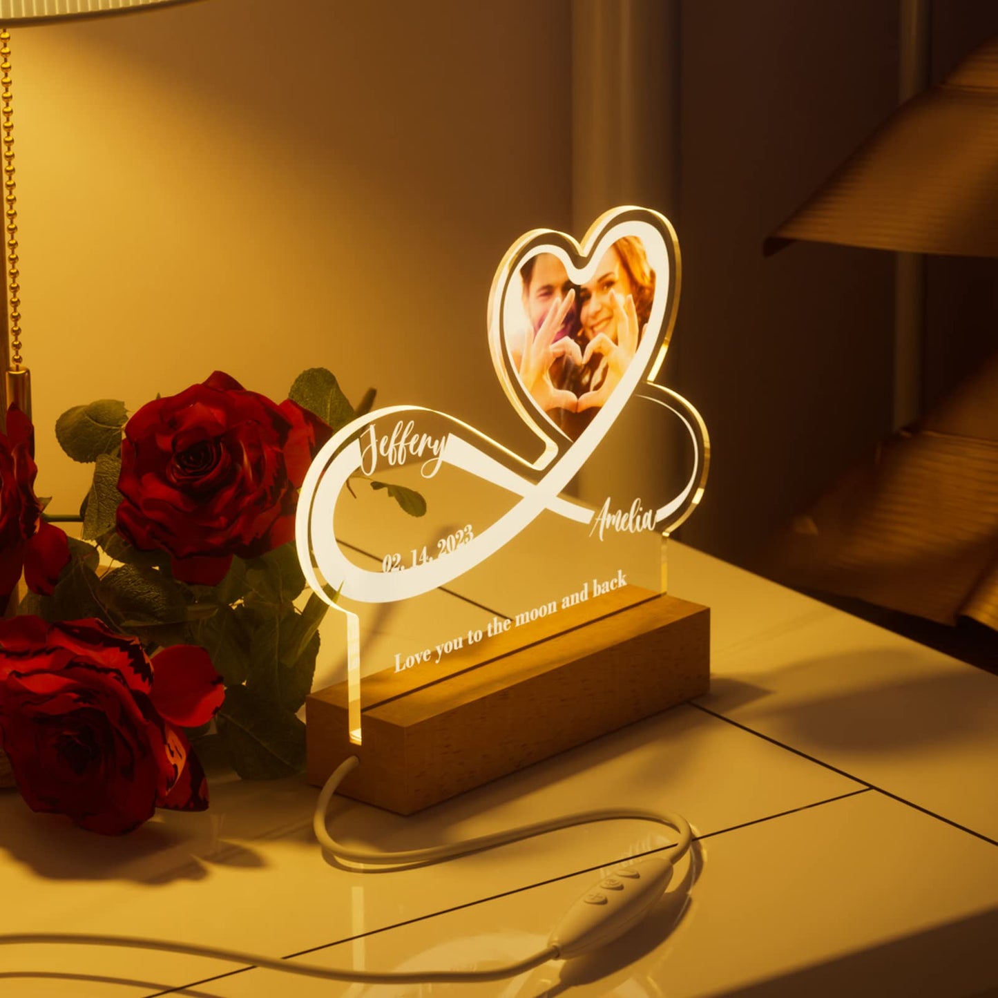 Personalized Night Light with Picture