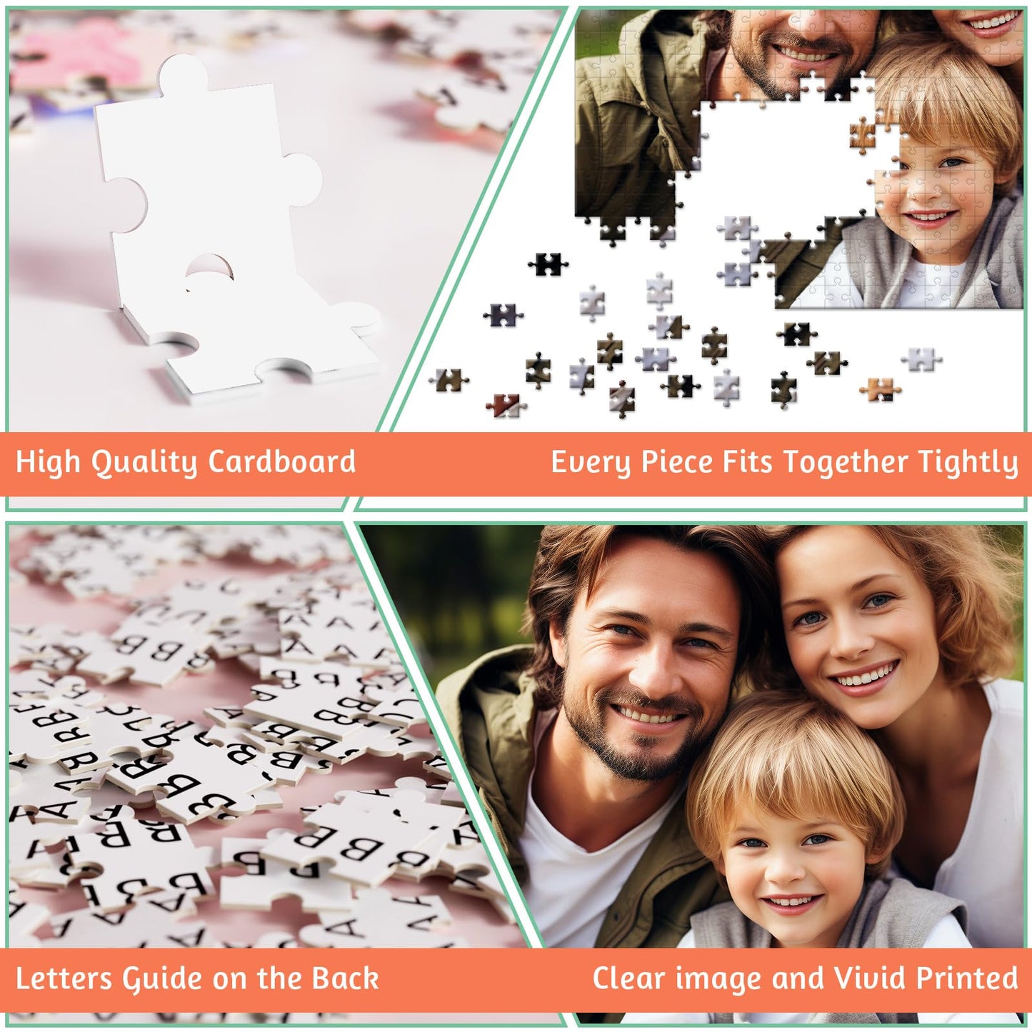 Customized puzzles Personalized puzzles based on photos 35 pieces
