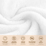 Blanket with pictures and text - Personalized Photo Blanket - 1 photo