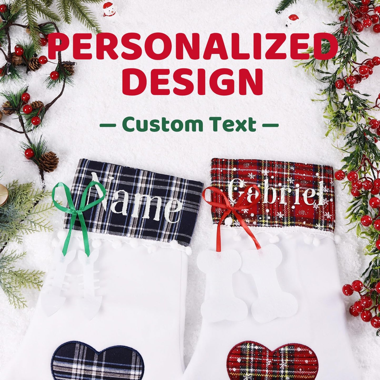 Personalized Dog Christmas Stocking