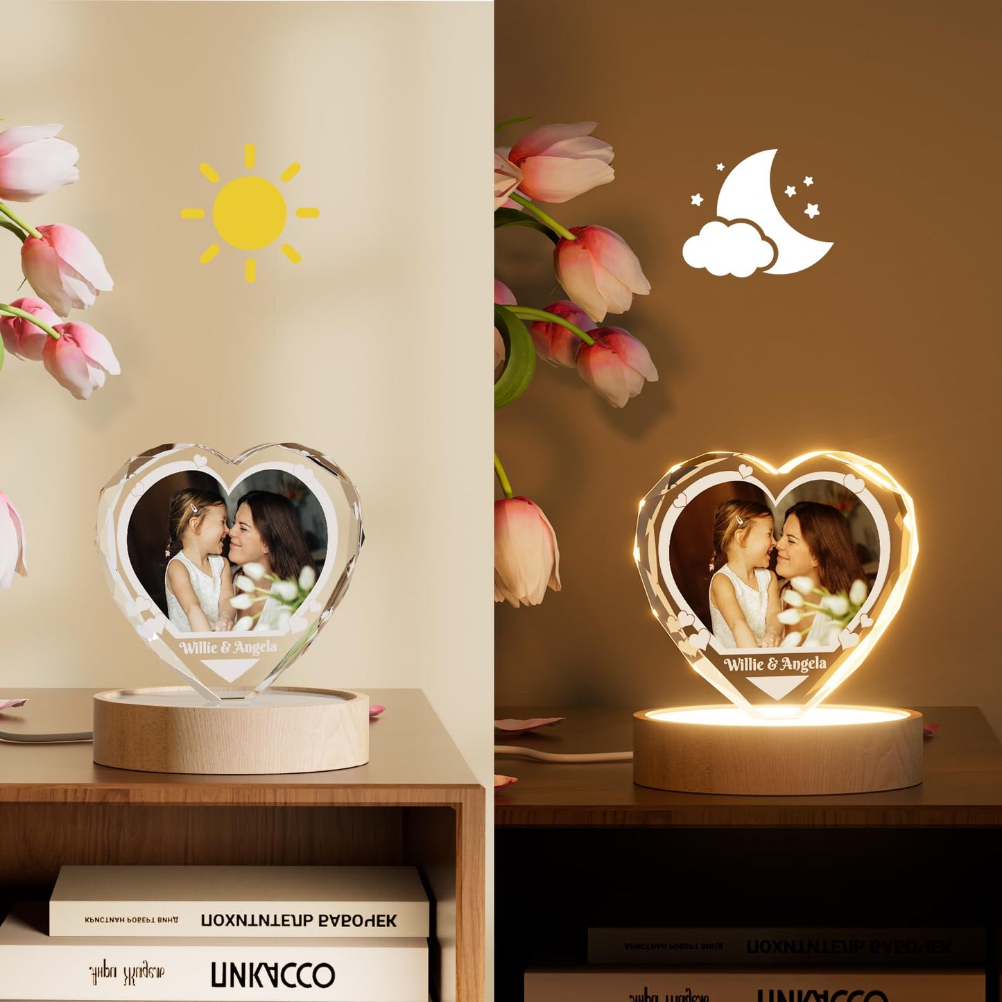 Personalized Gifts  3D Crystal