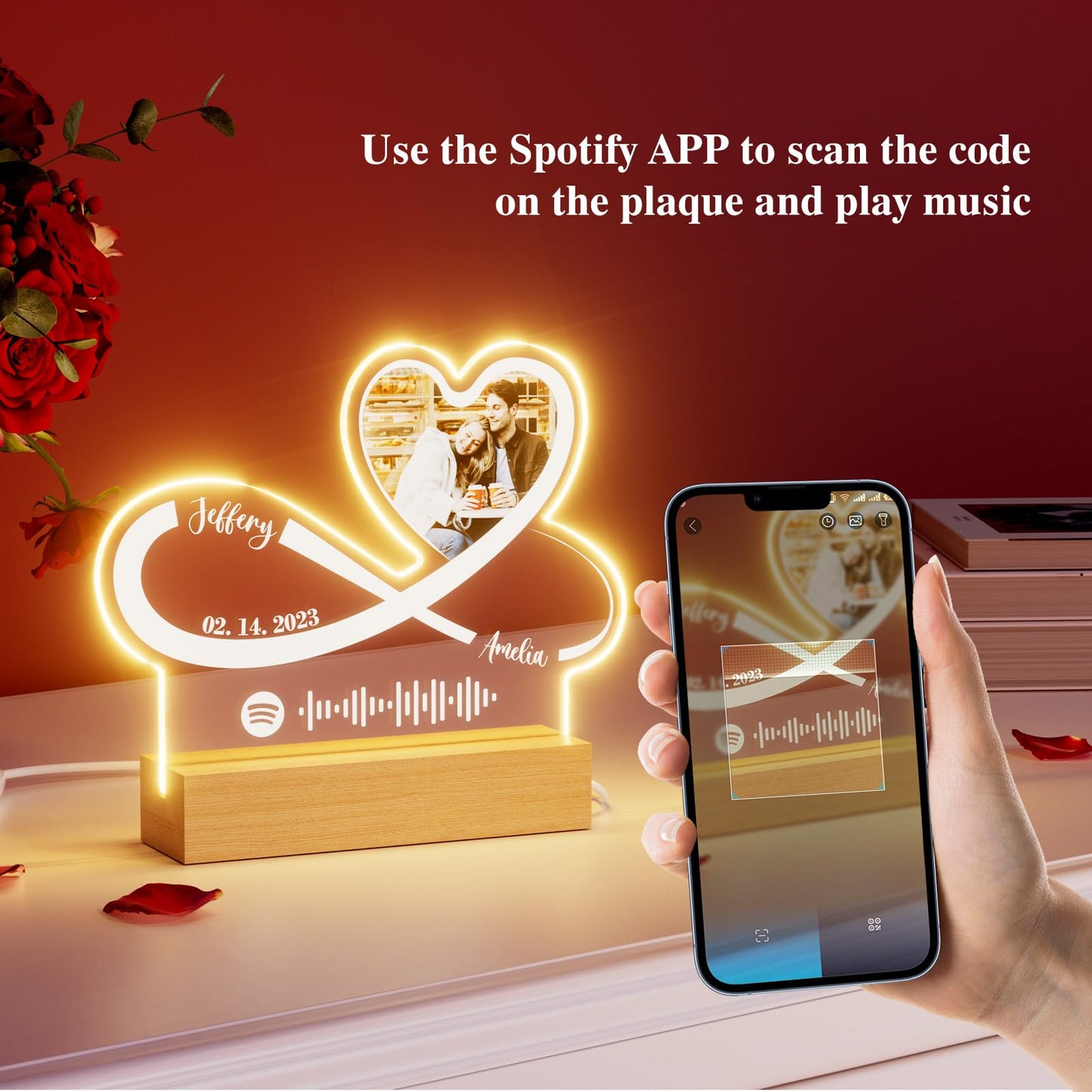 Custom Personalized Spotify Music Plaques