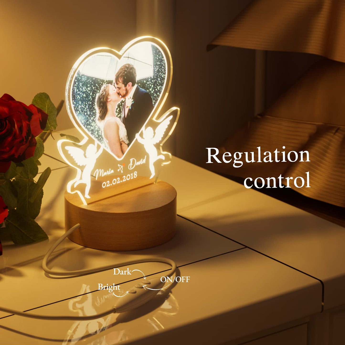 Personalized Night Lamp with Picture