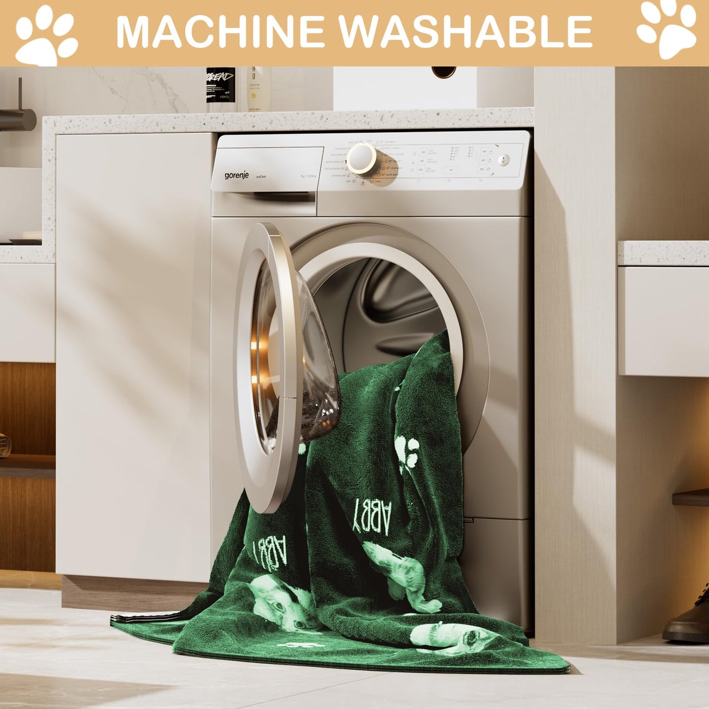 Personalized Dog Blankets - Custom Blankets for Pet Puppies Dogs and Cats
