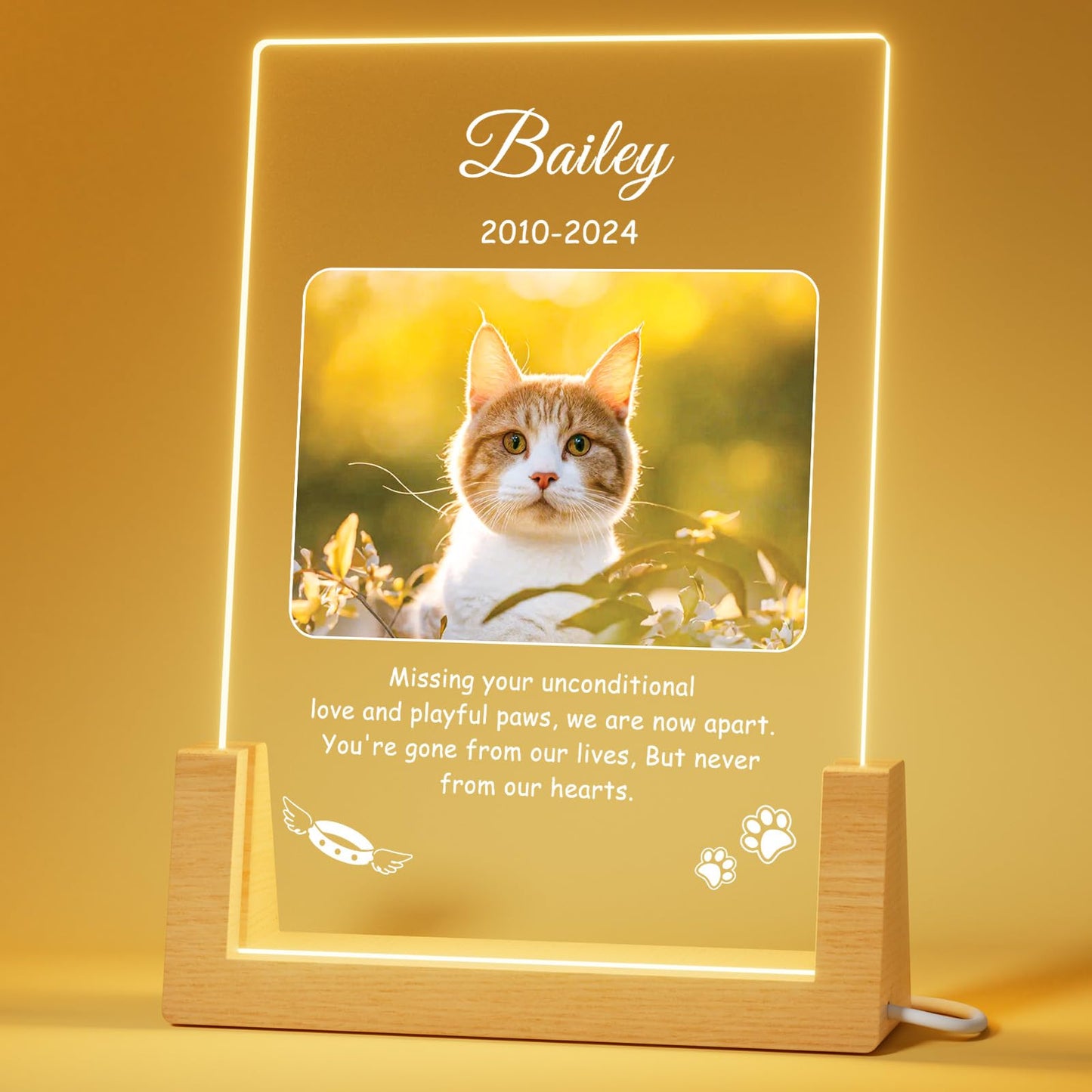 Personalized Pet Memorial Gifts, Custom Dog Memorial Gifts