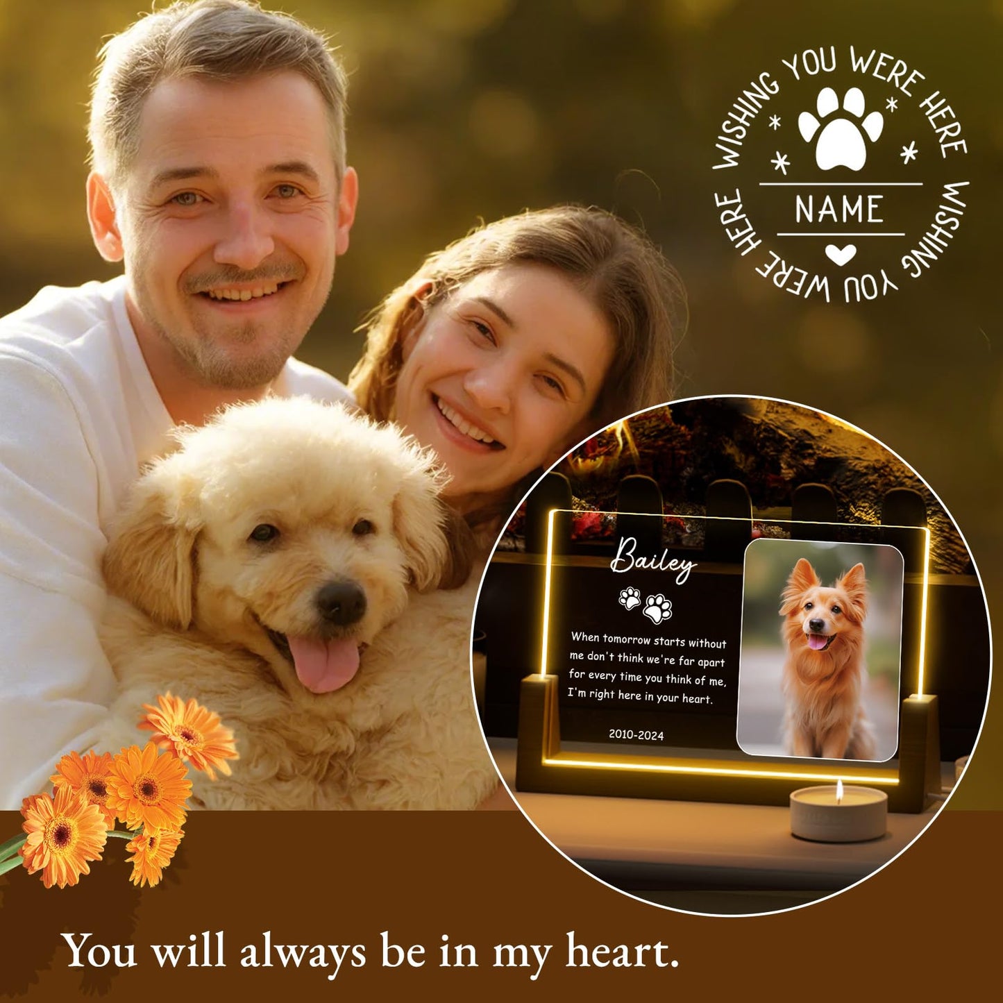 Personalized Cat Funeral Condolences Pet Memorial Gifts, Custom Gifts