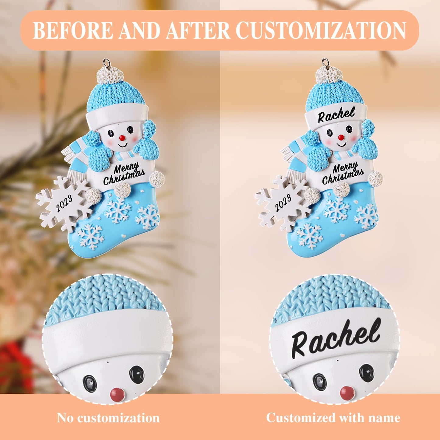 Personalized Baby Christmas Ornaments