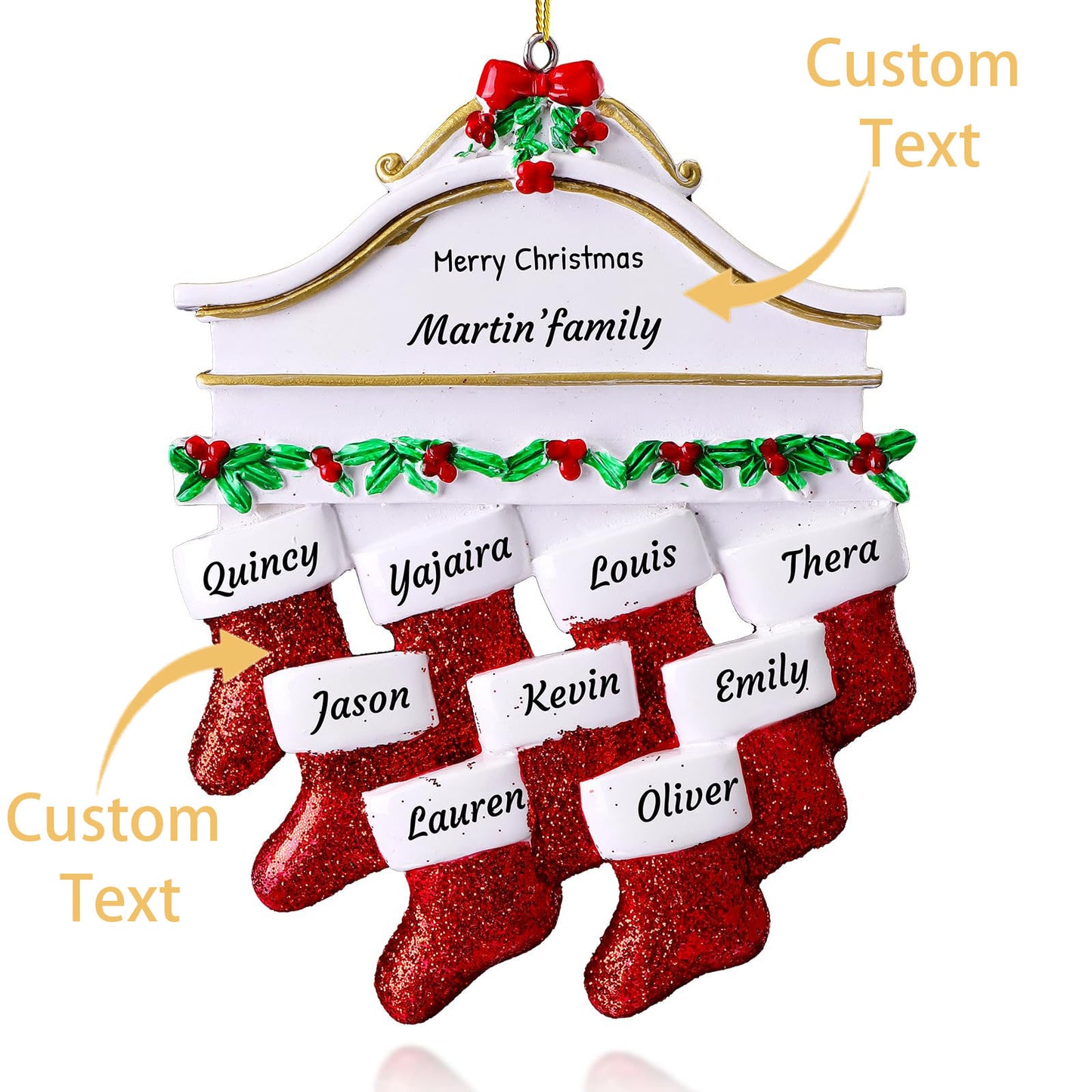 Personalized Christmas Ornaments Family