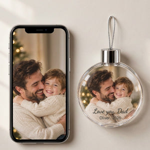 Personalized Christmas Ornament for Dad — product image 7