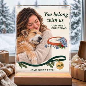 Personalized Pet Adoption Acrylic Plaque — product image 6