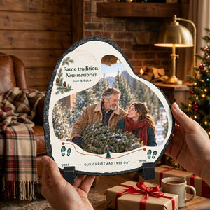 Personalized Slate Photo Plaque for Dad — product image 5