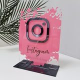 Personalized Instagram Social Media Sign | Salon Sign | Beauty Sign