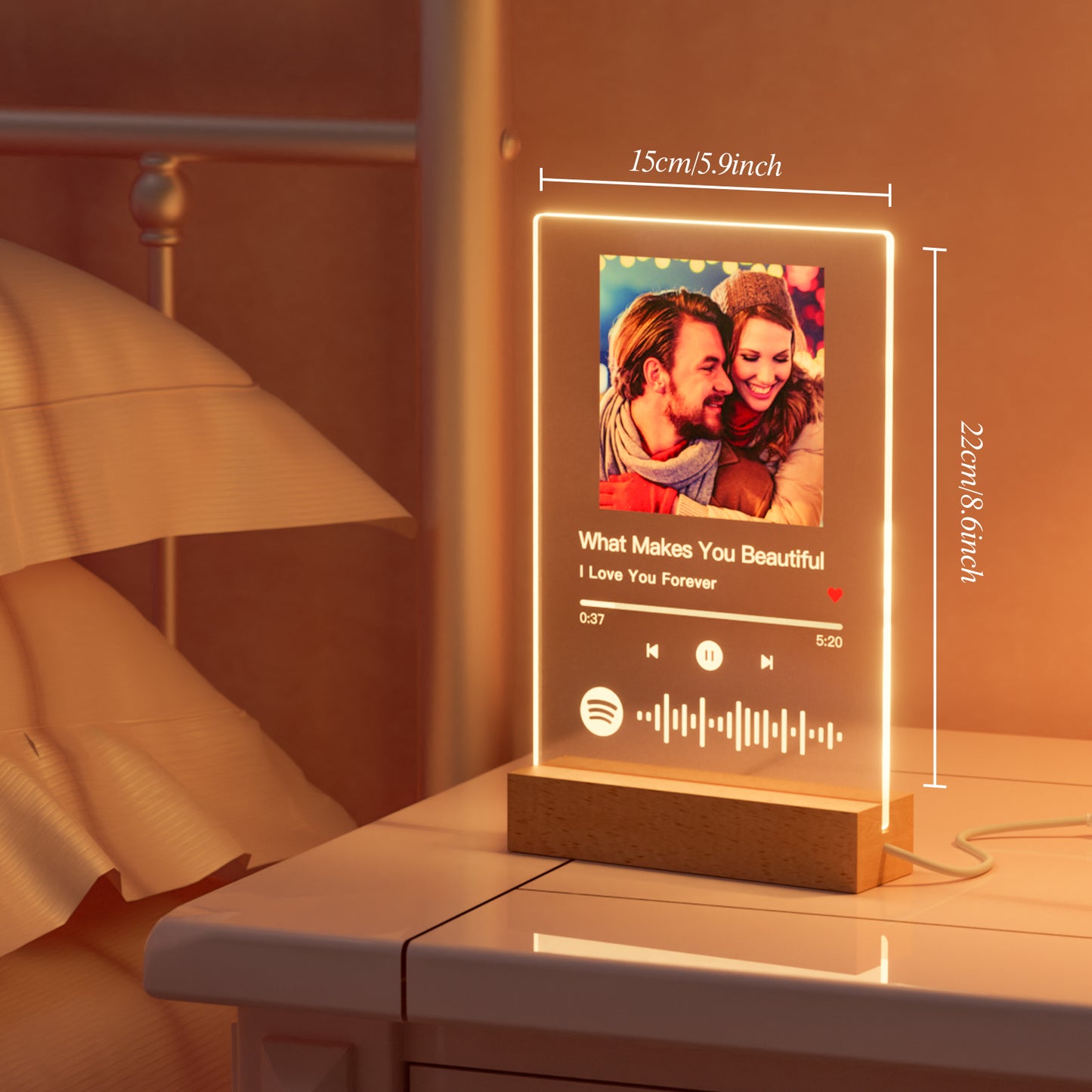 Custom Spotify Plaque
