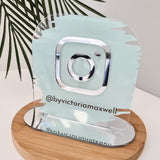 Personalized Insgtram Business Social Media Sign