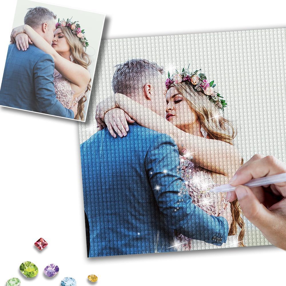 Custom Love Photo Full Drill Diamond Painting