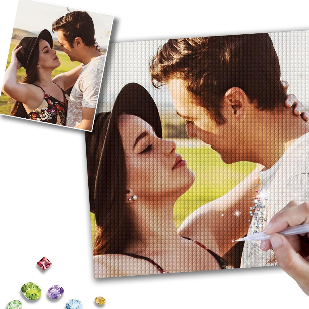 Custom Fall-In-Love Photo Full Drill Diamond Painting