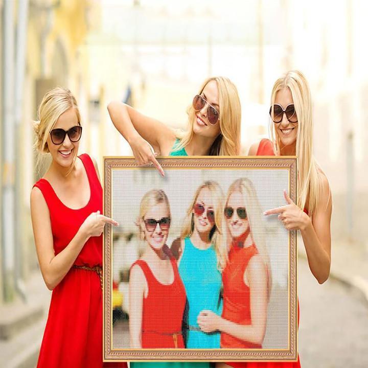 Custom Good Sisters Photo Full Drill Diamond Painting