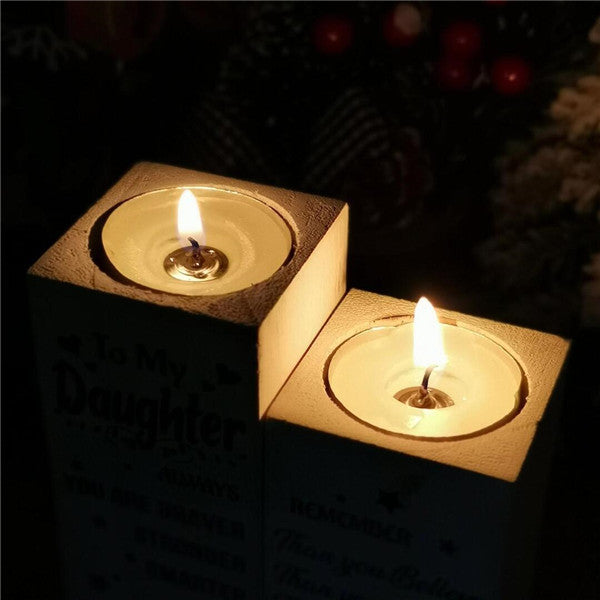 The Hottest A Big Piece Of My Heart Lives In Heaven Candlestick - Candle Holder
