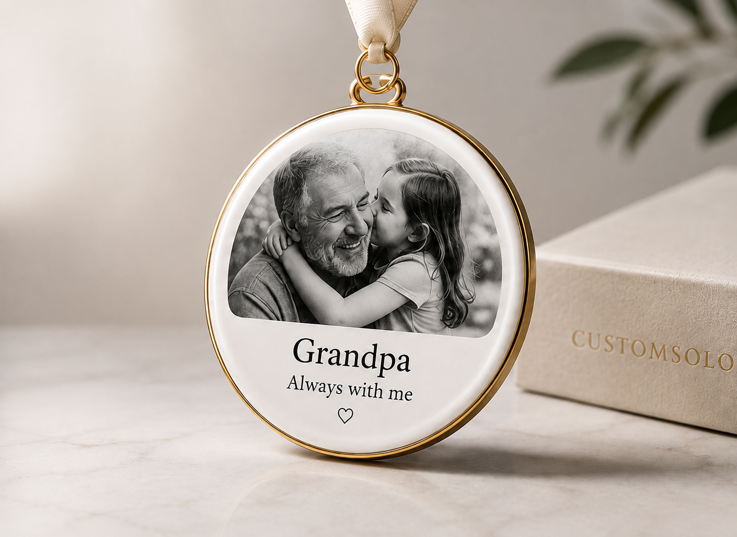 Personalized memory ornament